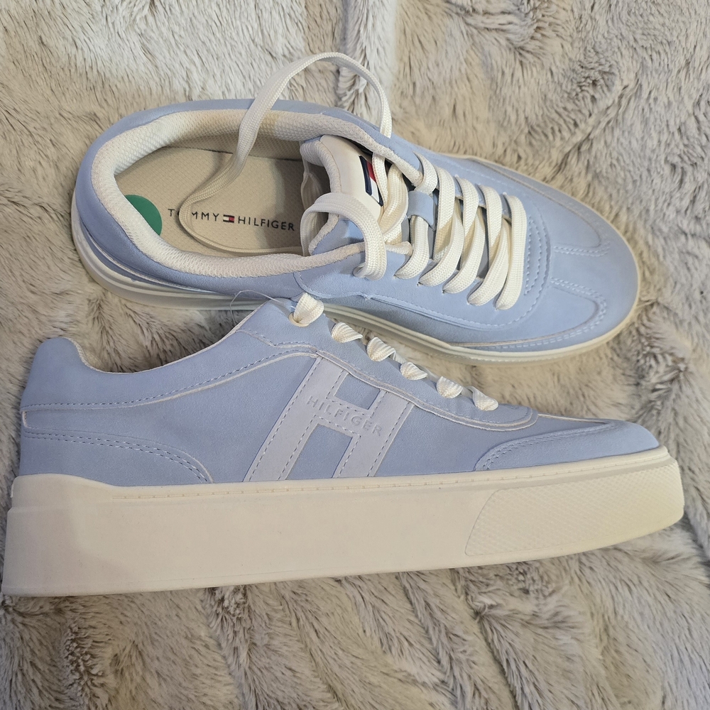 Tommy Hilfiger Light Blue Sneakers